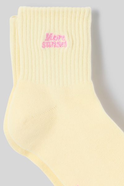 Chaussettes à message