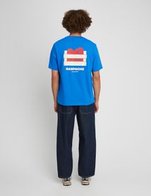 T-shirt imprimé devant dos
