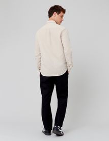 Chemise coton lin unie