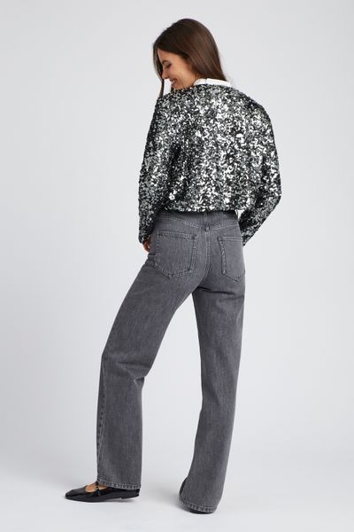 Veste courte sequins