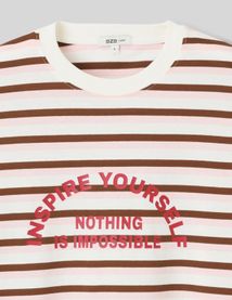 T-shirt &agrave; rayures