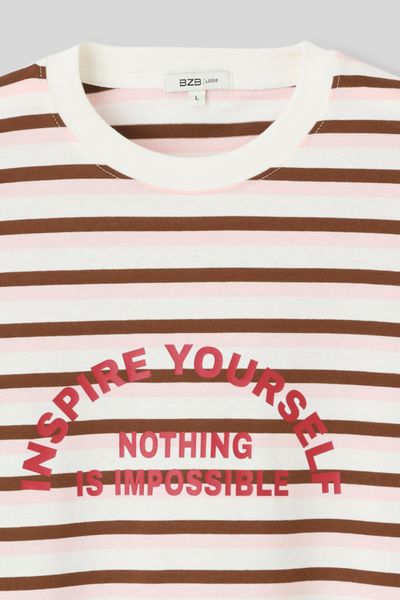 T-shirt &agrave; rayures