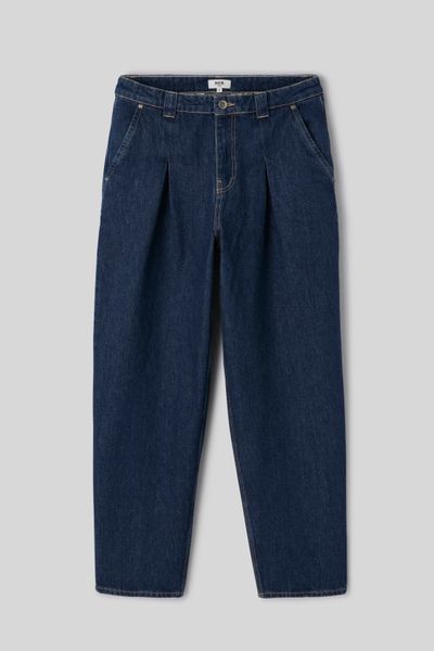 Loose jean ample &agrave; plis
