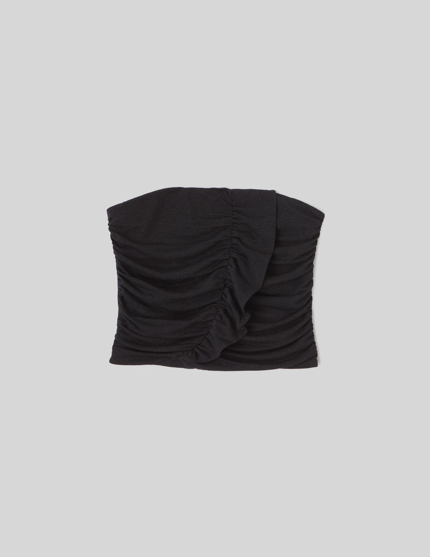Bustier à volant pailleté