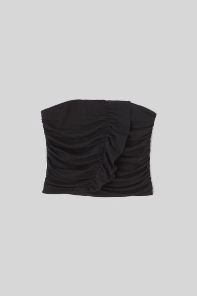 Bustier à volant pailleté
