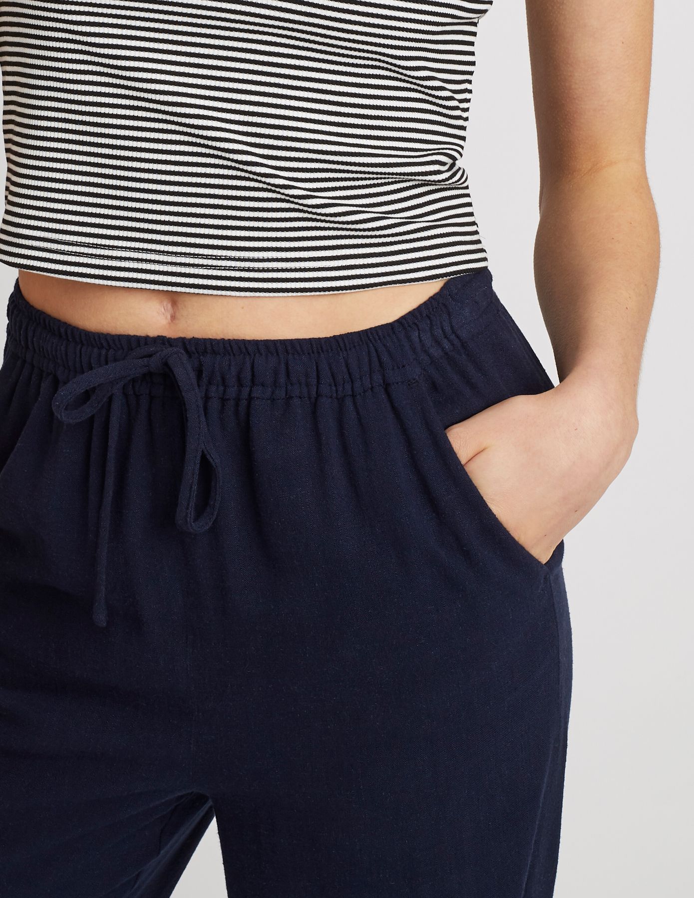 Pantalon fluide droit