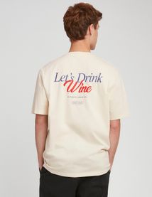 T-shirt imprimé devant dos