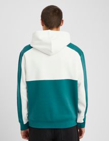 Sweat à capuche colorblock