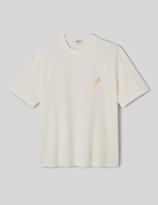 T-shirt imprim&eacute; devant/dos