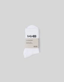 Chaussettes unitaire  1+1 = 69
