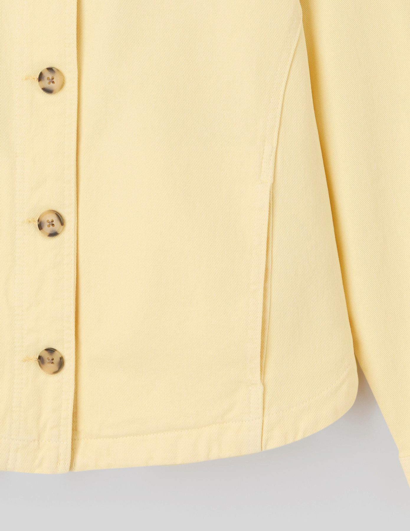 Veste garment dyed