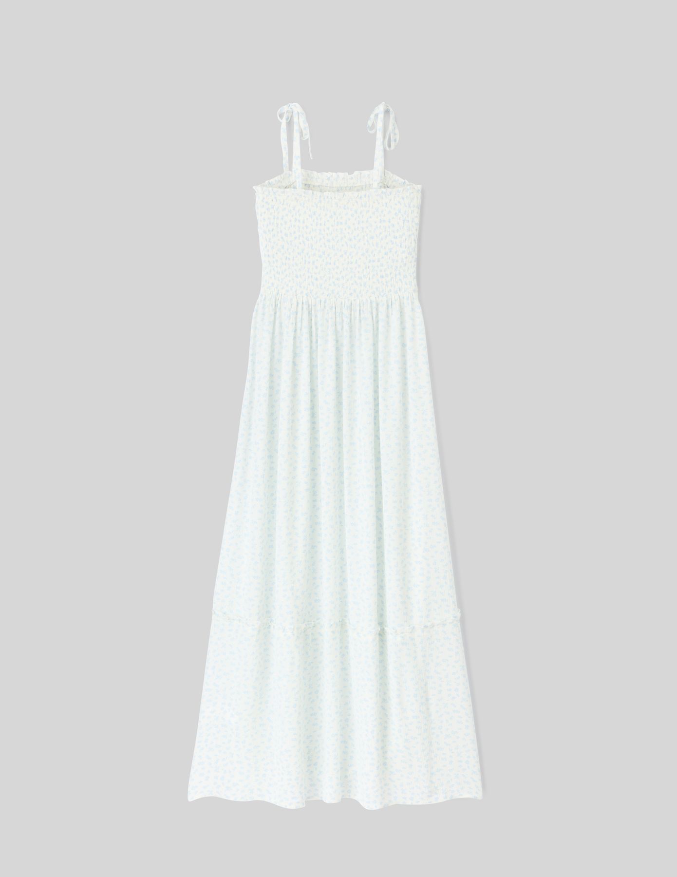 Robe longue imprimée