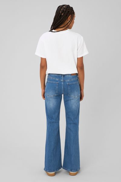 Jean flare taille haute