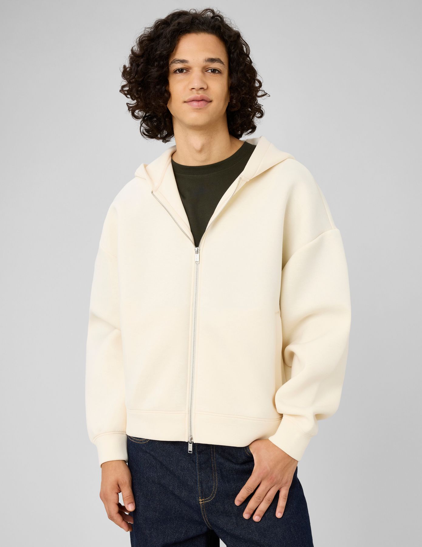 Sweat zipp&eacute; n&eacute;opr&egrave;ne