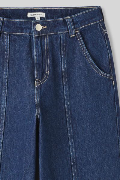 Jean straight surpiqures