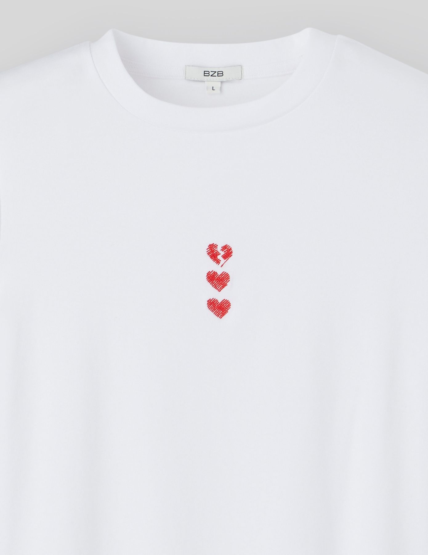 T-shirt brodé St Valentin
