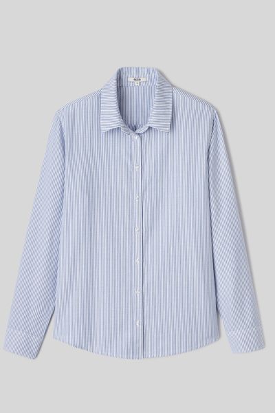 Chemise oxford rayée