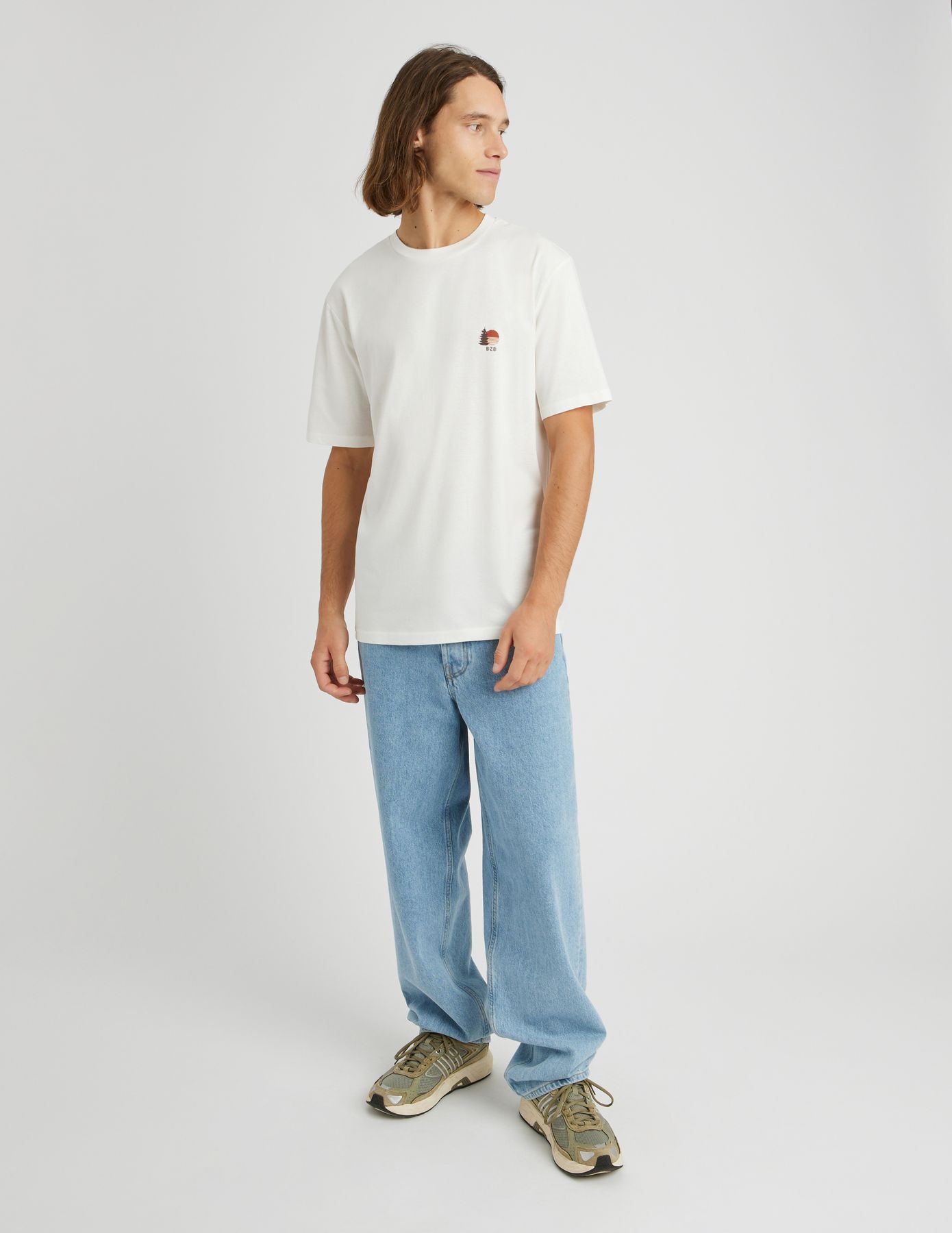 T-shirt imprim&eacute; plac&eacute;