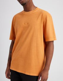 T-shirt message teint en pi&egrave;ce