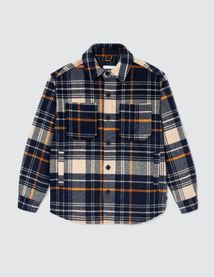 Veste surchemise à carreaux