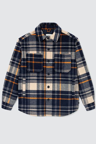 Veste surchemise à carreaux