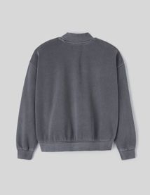 Sweat col montant pailleté