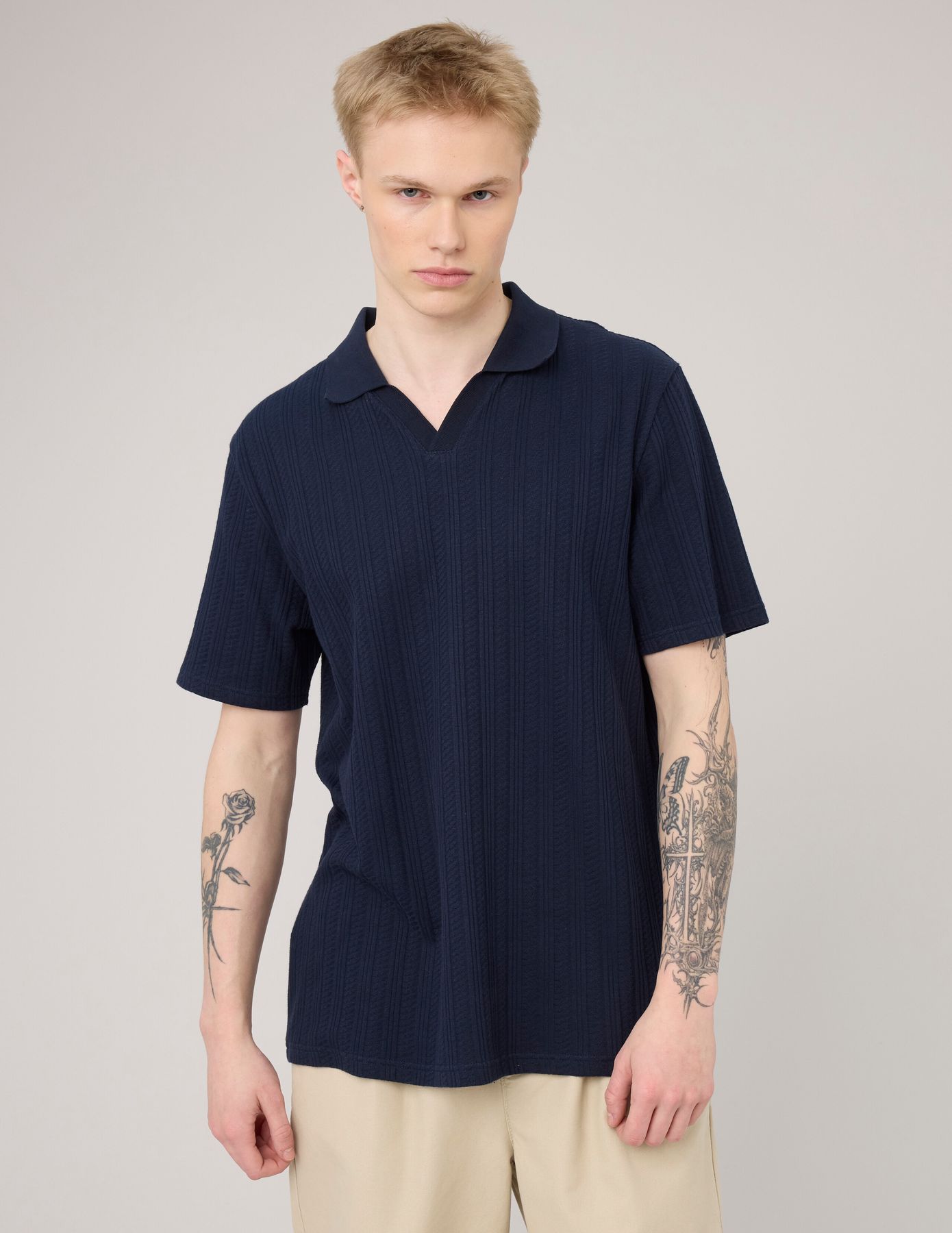 Polo mati&egrave;re fantaisie