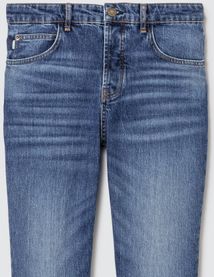 Jean straight double stone used