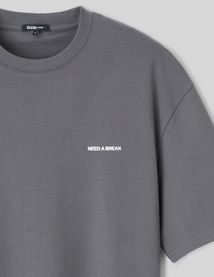 T-shirt imprimé soft touch