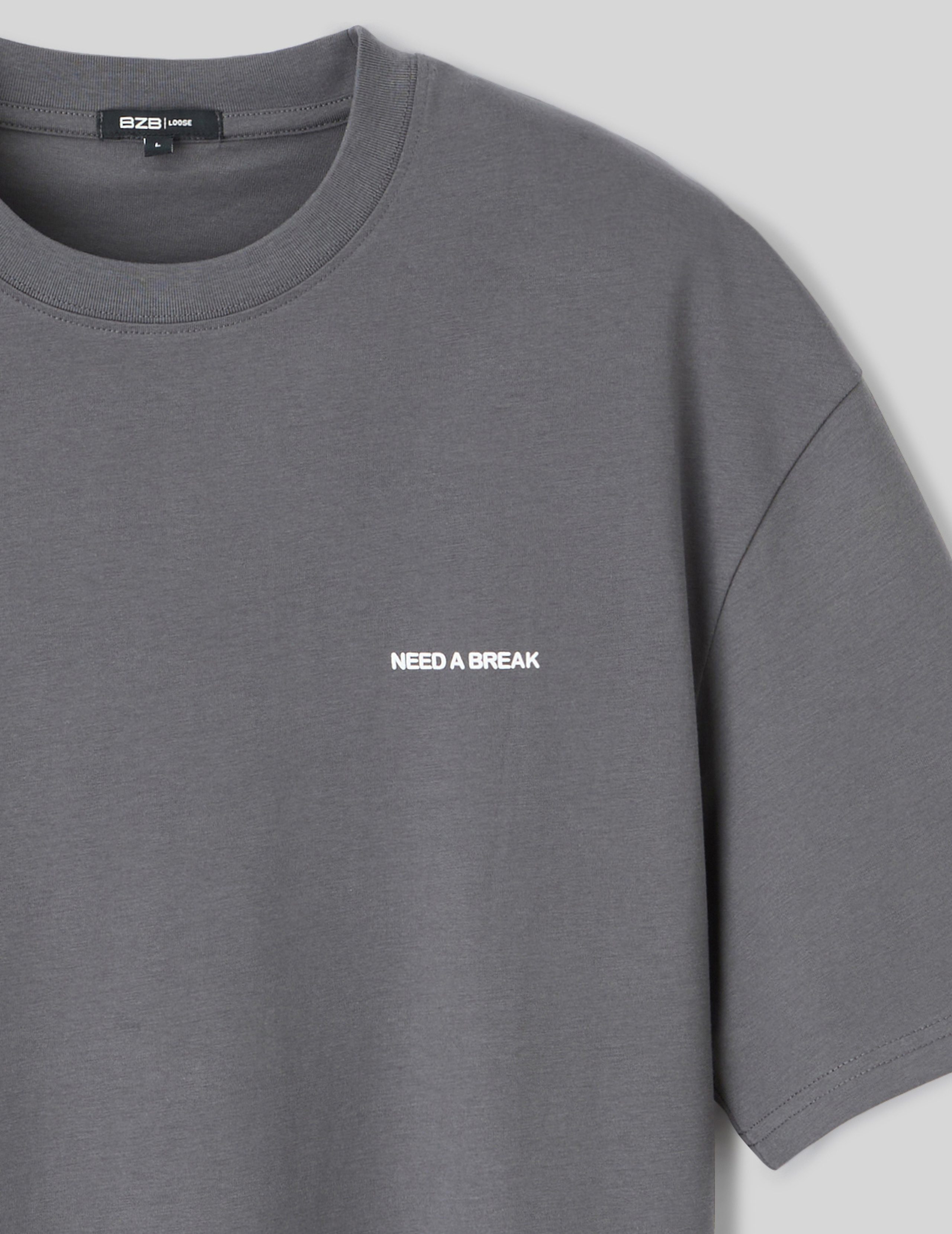T-shirt imprimé soft touch