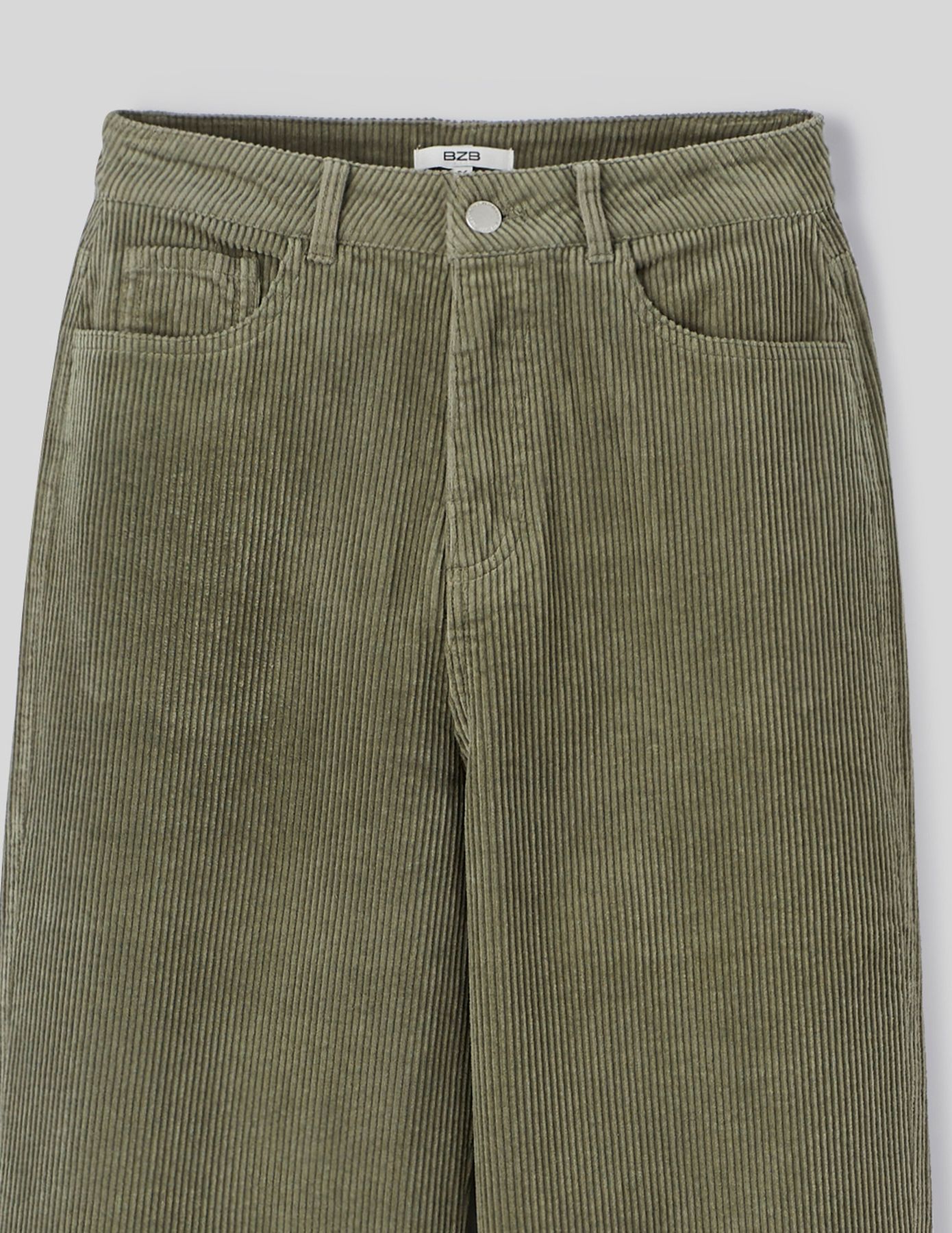 Pantalon velours straight