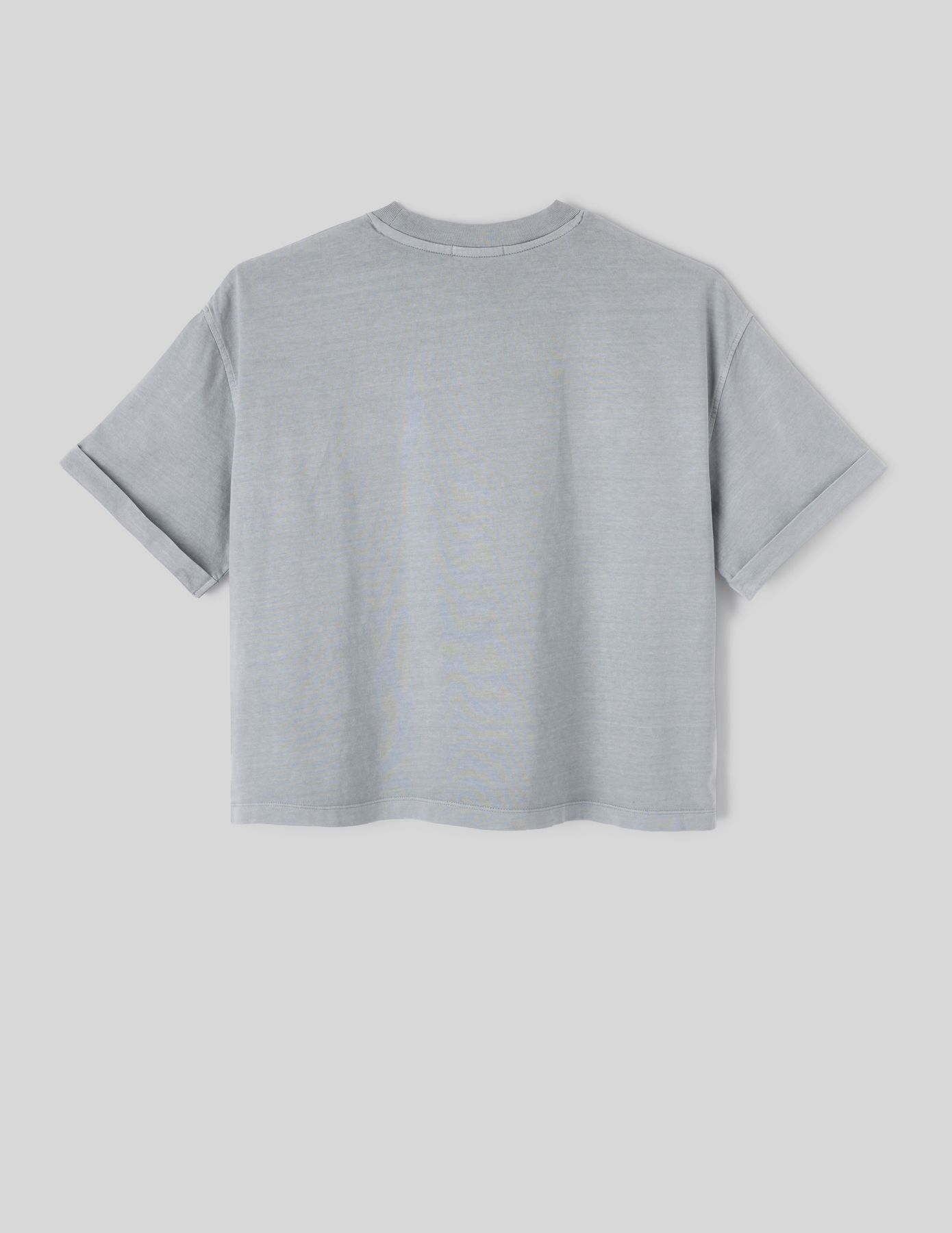 T-shirt délavé imprimé