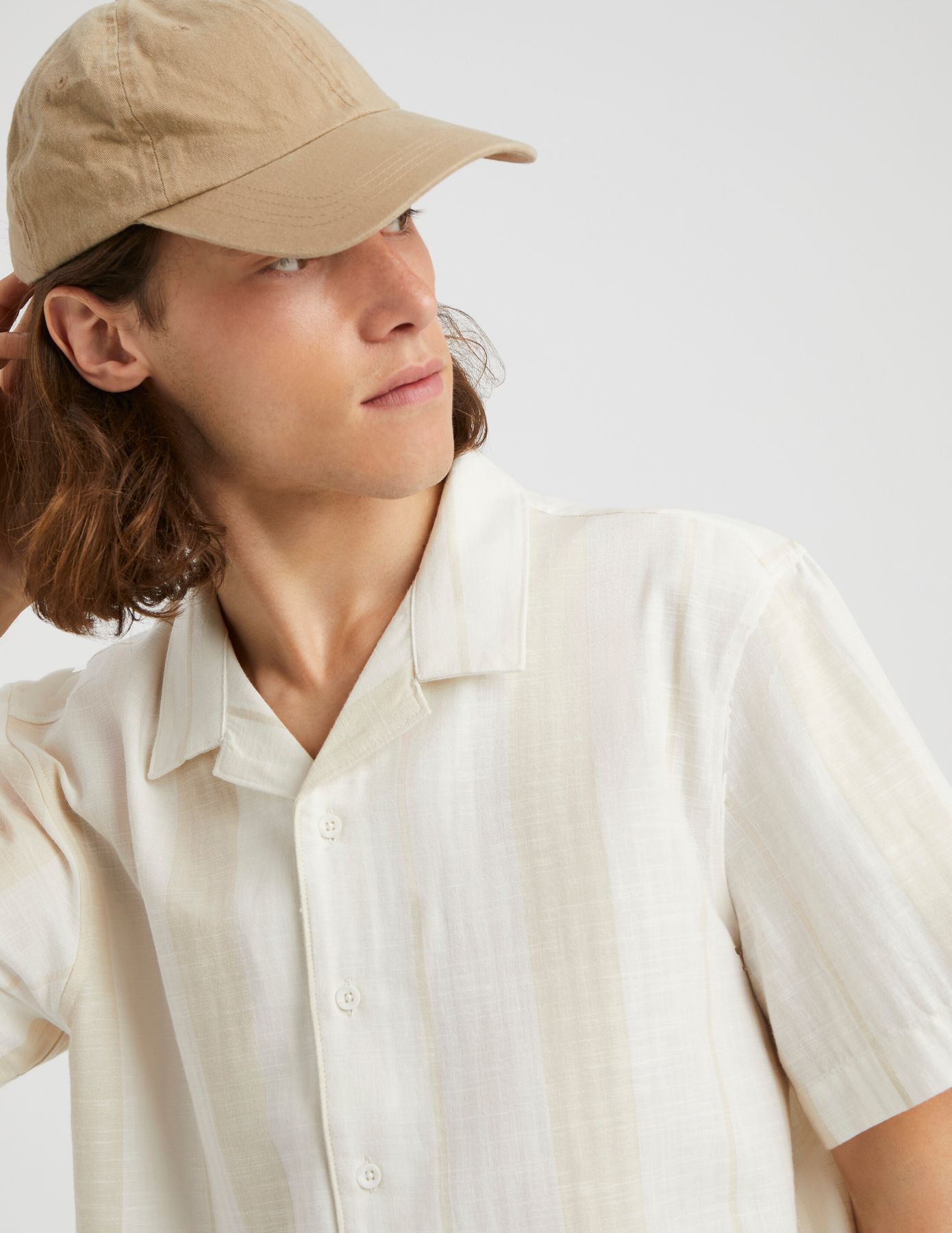 Chemisette ray&eacute;e