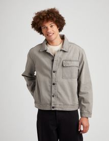 Veste boutonnée en jean
