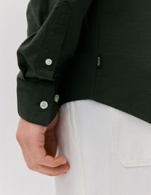 Chemise unie ajustée