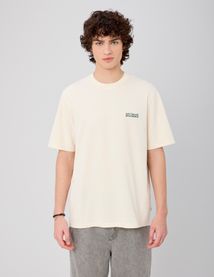 T-shirt broderie poitrine