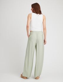 Pantalon fluide à pinces