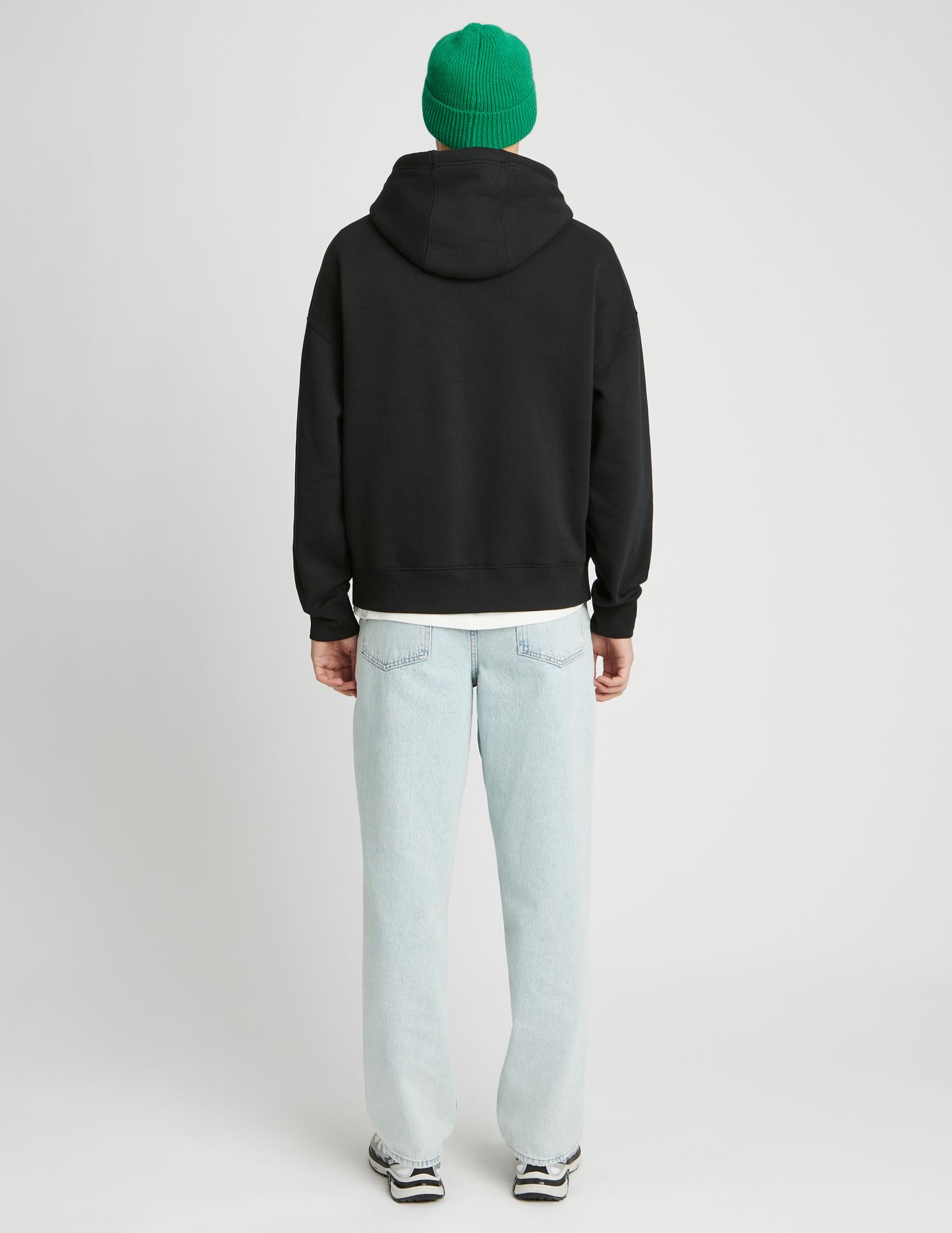 Sweat à capuche boxy