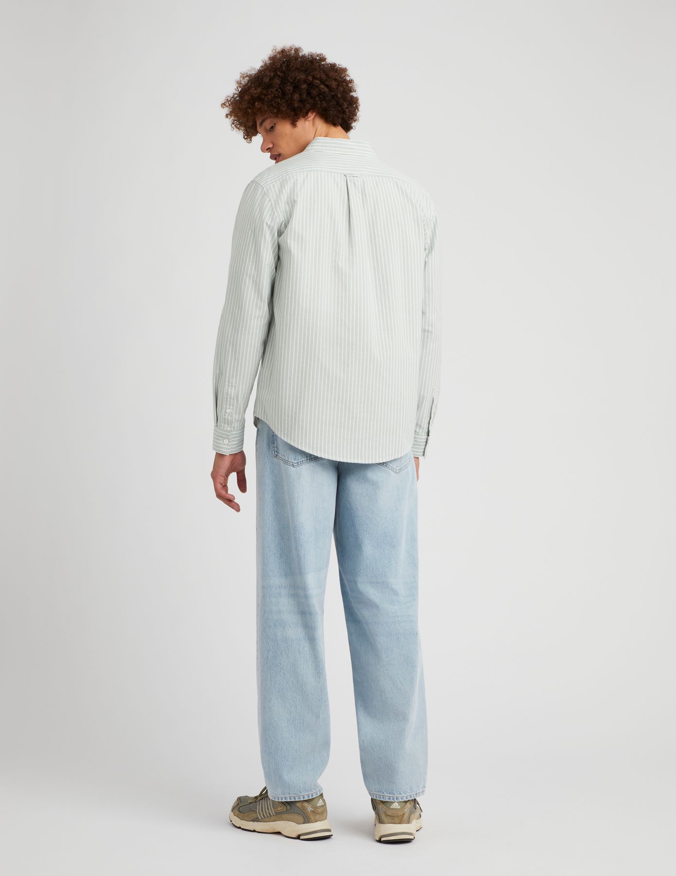 Chemise oxford rayée