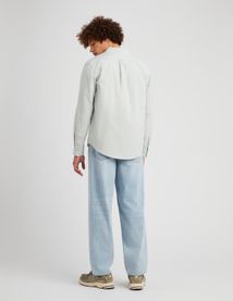 Chemise oxford rayée