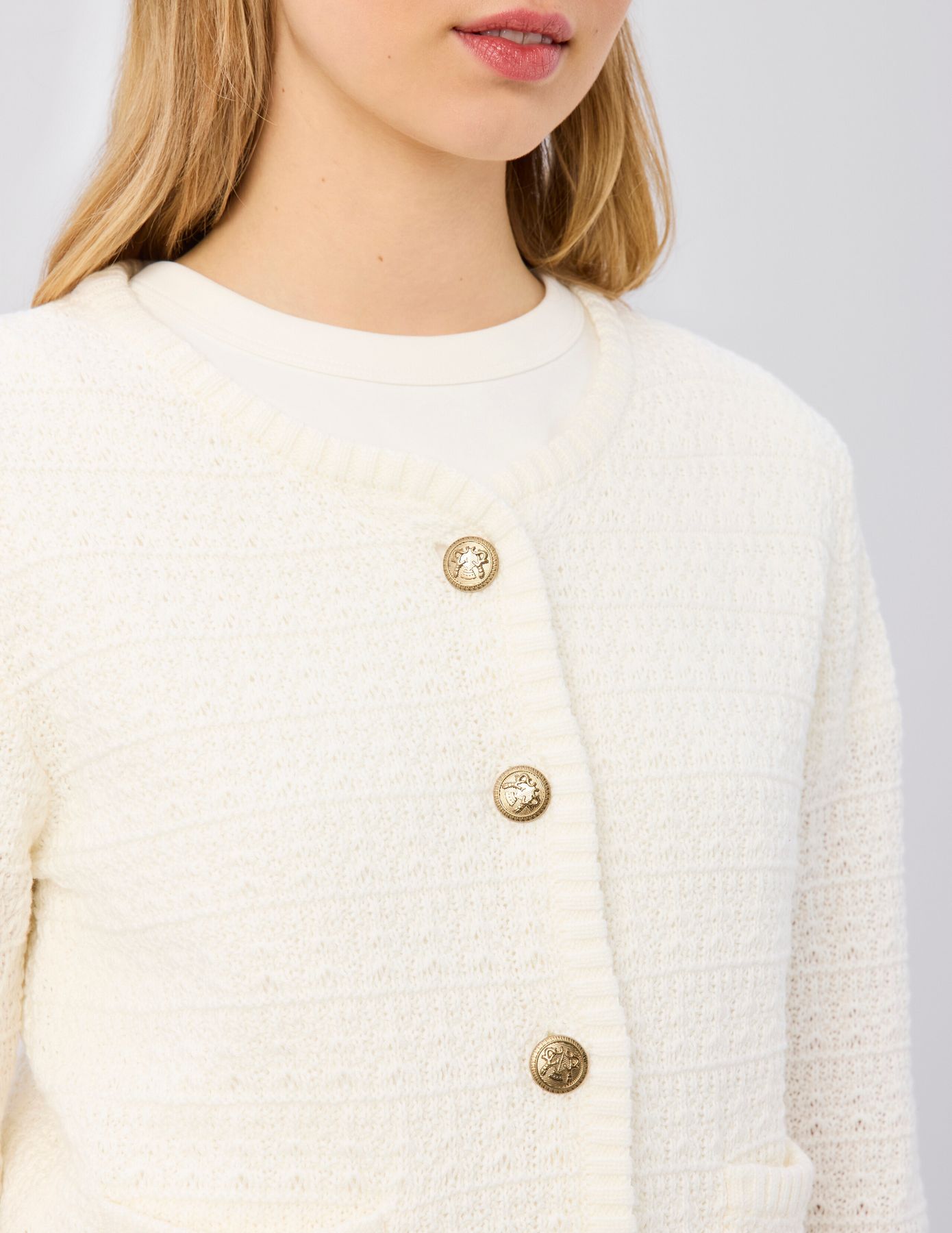 Gilet boutonn&eacute;