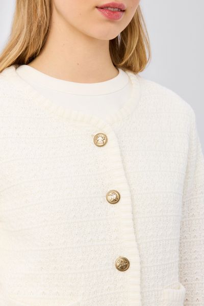 Gilet boutonn&eacute;