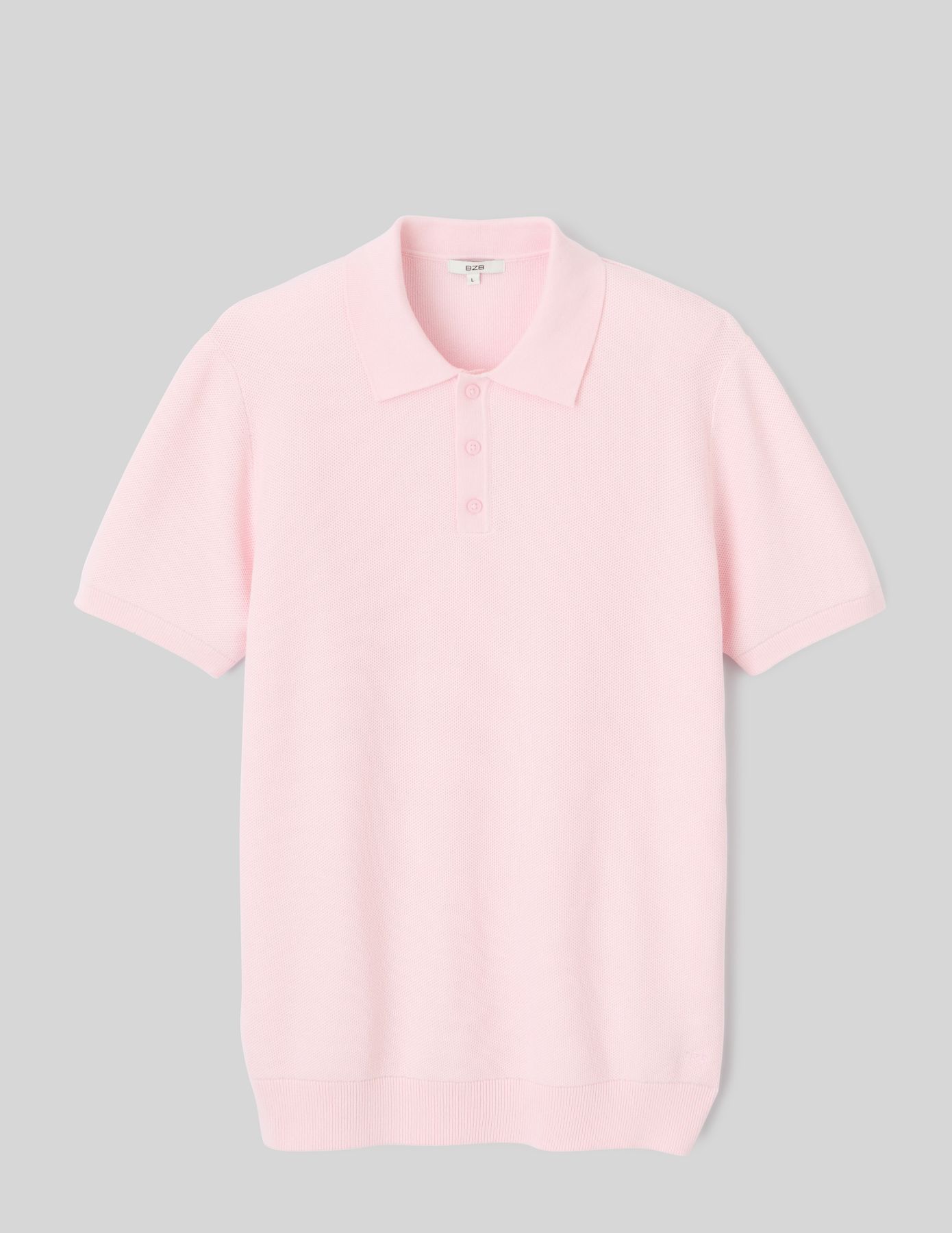 Polo matière fantaisie