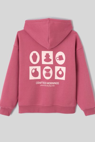 Sweat imprim&eacute; devant / dos