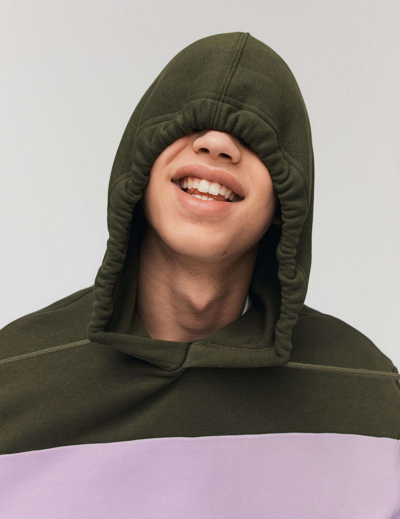 Sweat maxi rayures