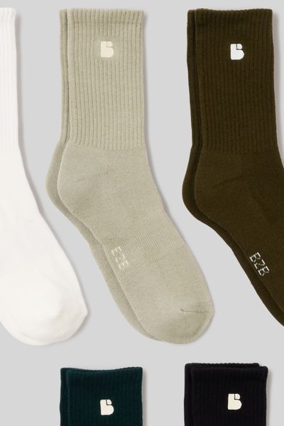 Lot de 5 paires de chaussettes broderie
