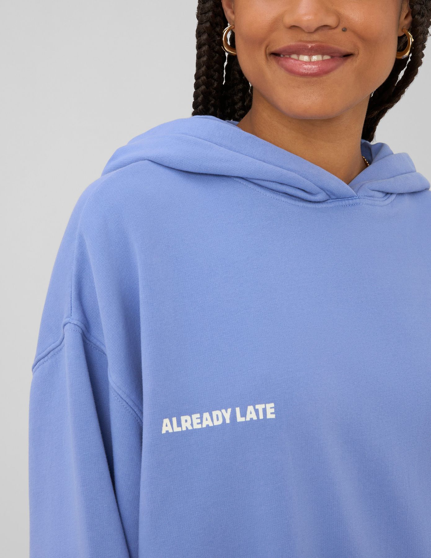 Sweat &agrave; capuche imprim&eacute;