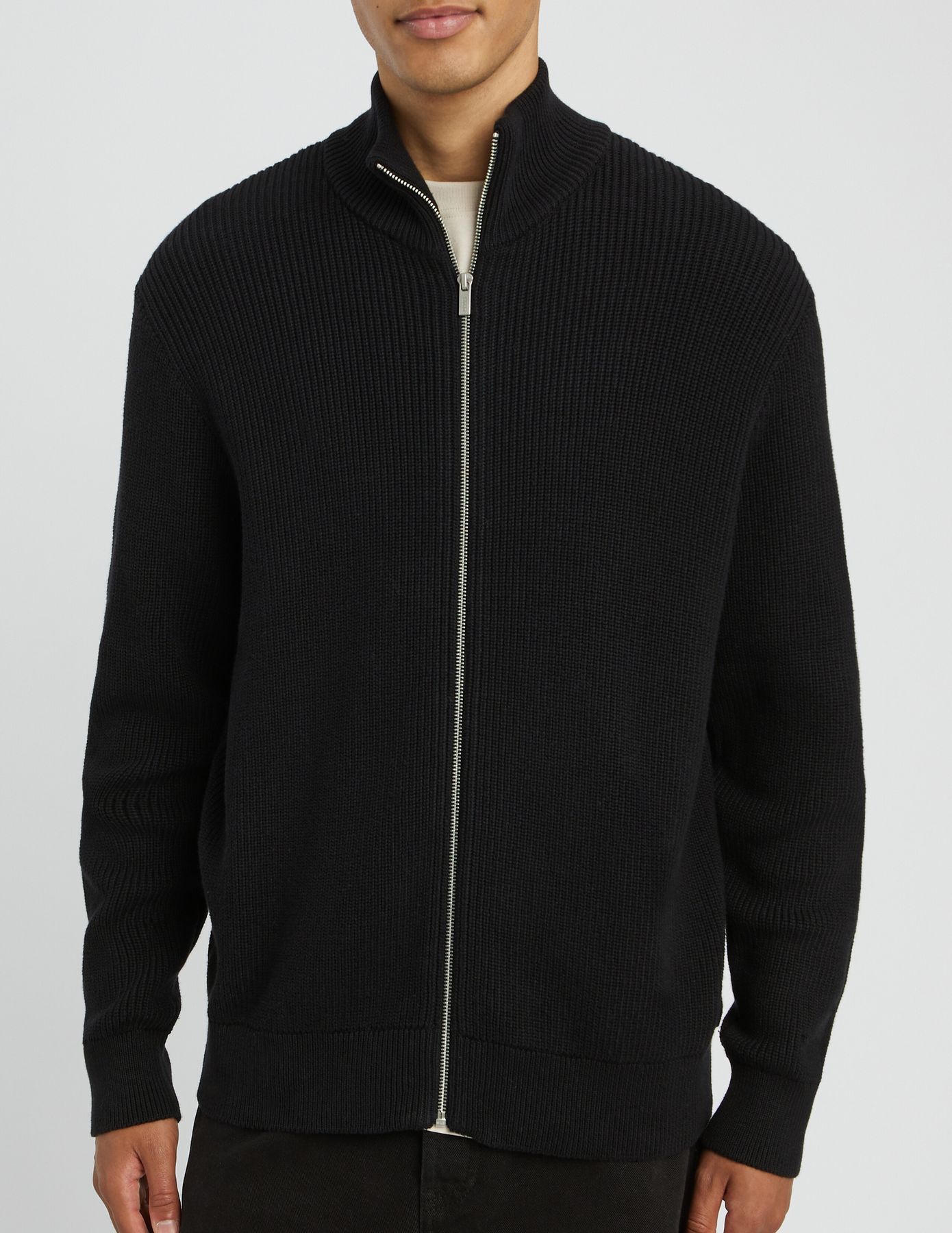 Gilet col montant zipp&eacute;