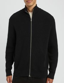 Gilet col montant zipp&eacute;