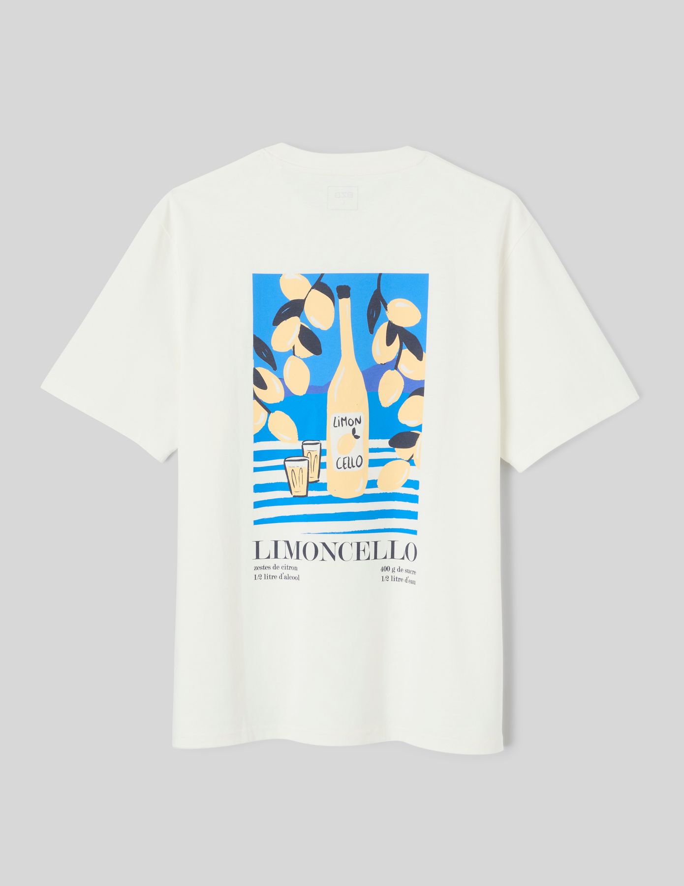 T-shirt imprim&eacute; devant / dos